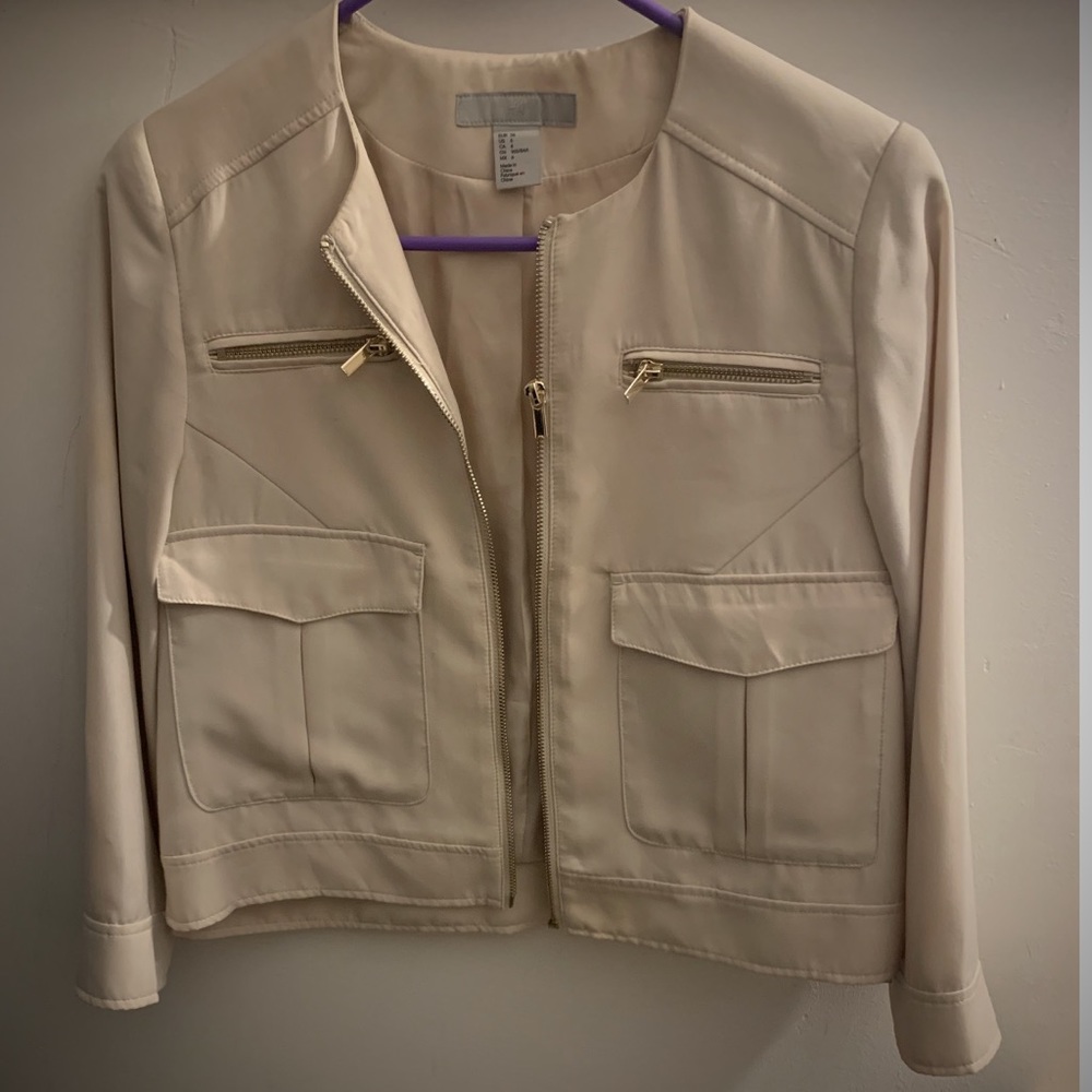 H&M | White | Jacket